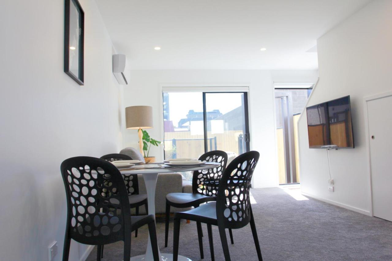 City Park Townhouse Christchurch Bagian luar foto